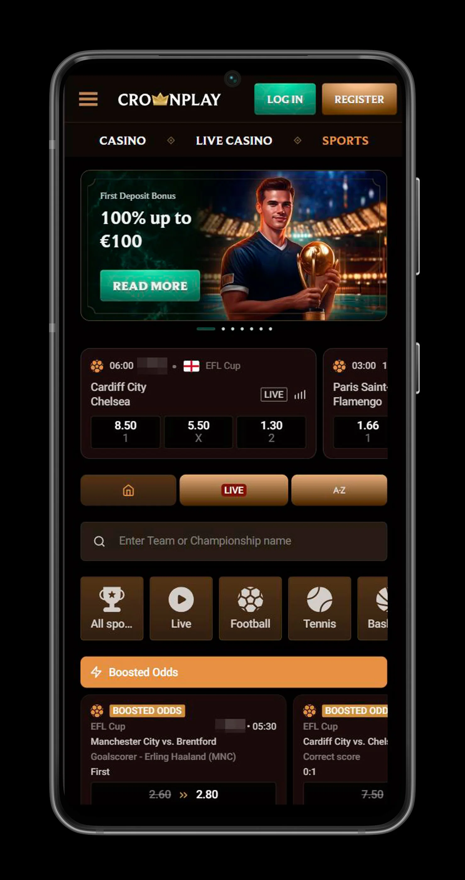 Sports betting crownplay casino